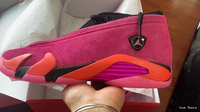 Kicked Out Shoe Store Low Jordan (W) Shocking 14 Pink DH4121-600 Retro 0820